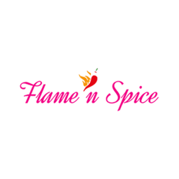 Flame n Spice logo.